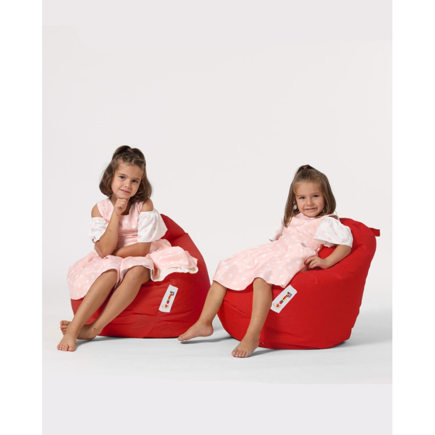 Pouf 60x60 cm rosso