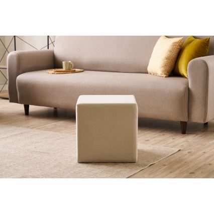 Pouf CUBI 40x40 cm beige