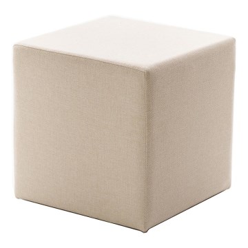 Pouf CUBI 40x40 cm crème