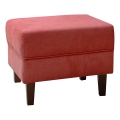 Pouf GALA 42x54 cm rouge