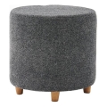 Pouf KIMA Ø 40 cm antracite