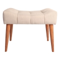 Pouf LUMI 40x58 cm crema