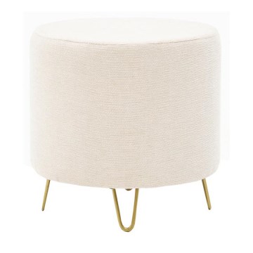 Pouf NANI Ø 40 cm crema