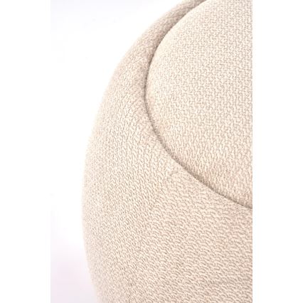 Pouf PAKS Ø 50 cm beige