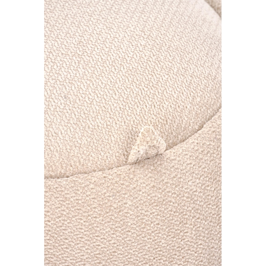 Pouf PAKS Ø 50 cm beige