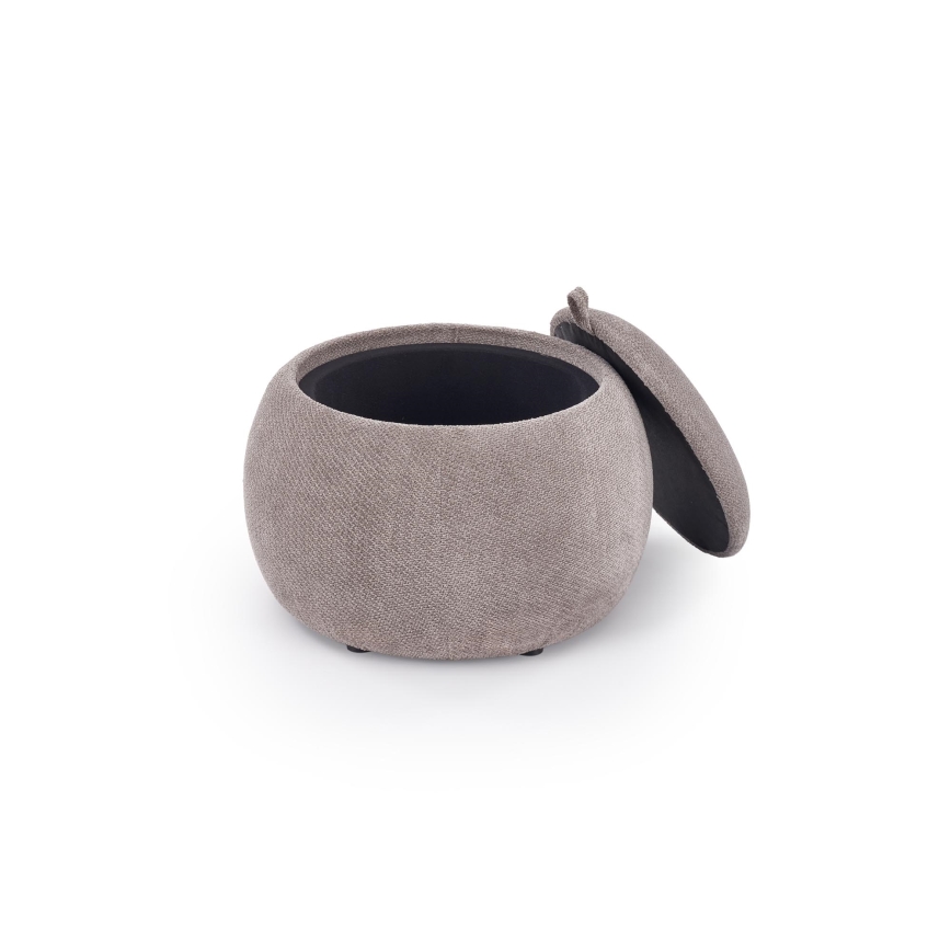 Pouf PAKS Ø 50 cm grigio