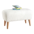 Pouf PIXI 32x61 cm bianco