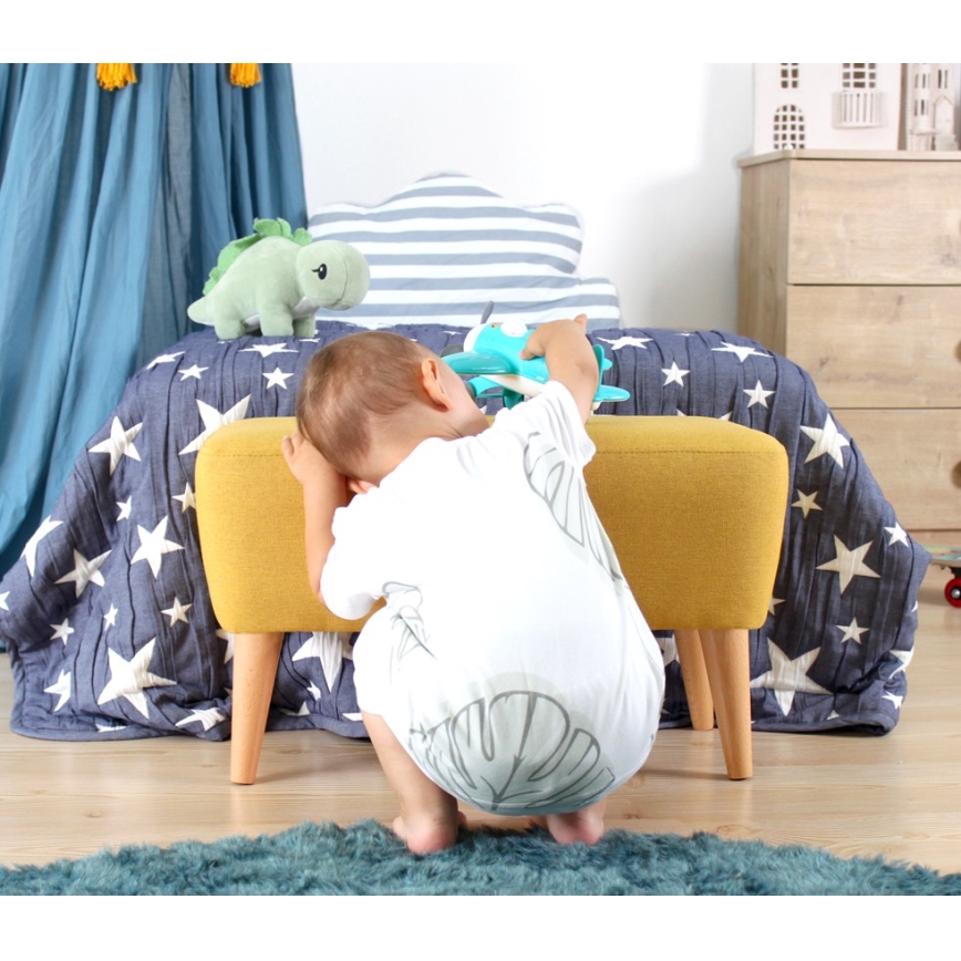 Pouf PIXI 32x61 cm giallo