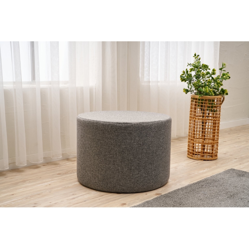 Pouf RABO Ø 58 cm grigio