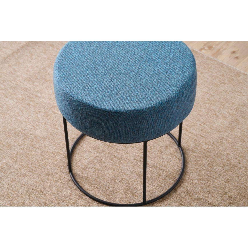 Pouf RELO Ø 40 cm blu