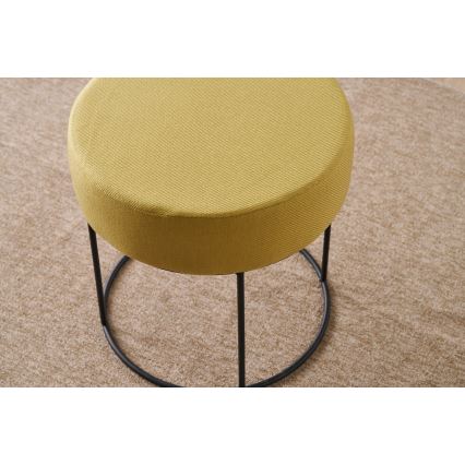Pouf RELO Ø 40 cm giallo