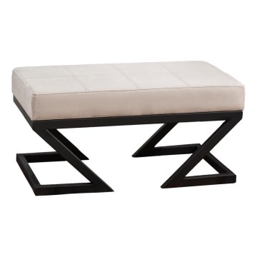 Pouf RINA 45x90 cm beige