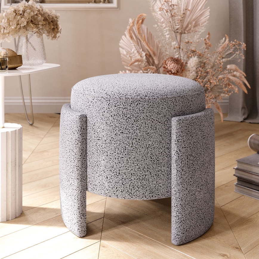 Pouf ROCKET Ø 39 cm grigio