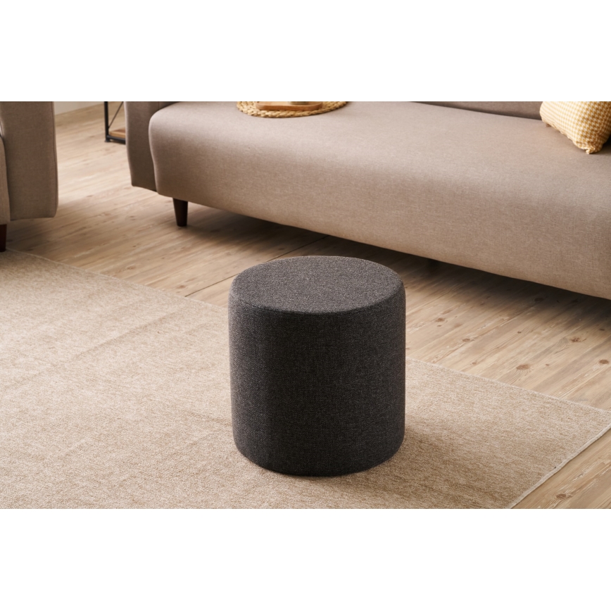 Pouf RONDO Ø 40 cm grigio