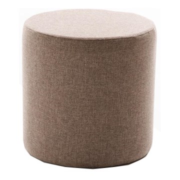 Pouf RONDO Ø 40 cm marrone