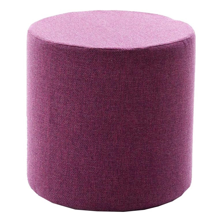 Pouf RONDO, Ø 40 cm, rosa