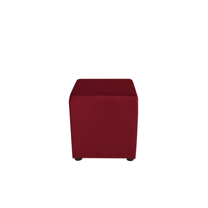 Pouf SIX 40x40 cm rosso