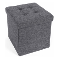 Pouf SULTAN 38x38 cm grigio