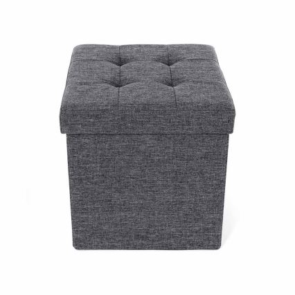 Pouf SULTAN 38x38 cm grigio