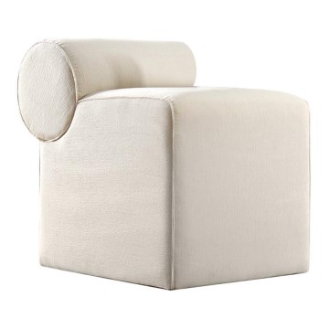 Pouf TIKI 47x45 cm crema