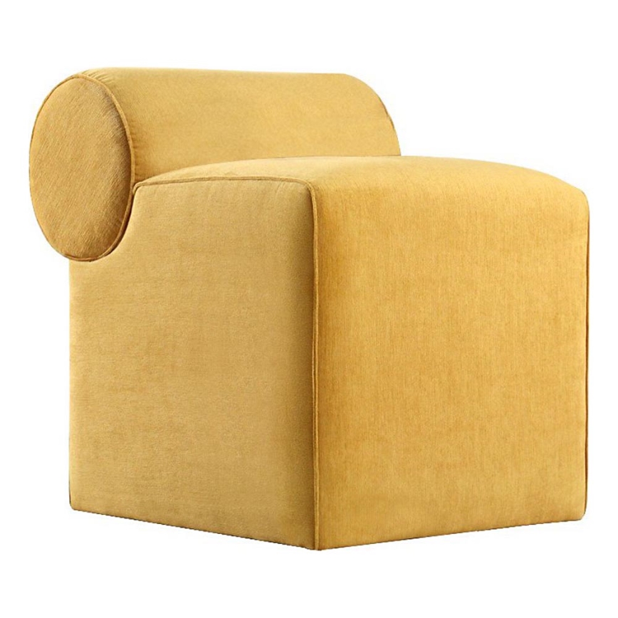 Pouf TIKI 47x45 cm giallo