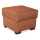 Pouf VIVA 51 x 51 cm orange