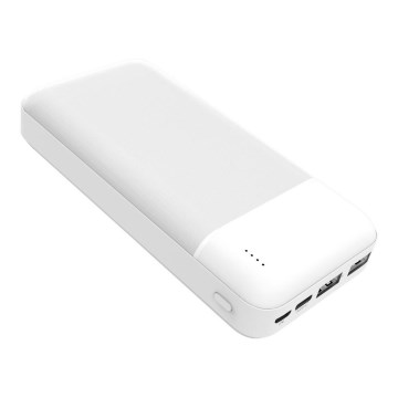 Power Bank 20000 mAh 3,7V bianco