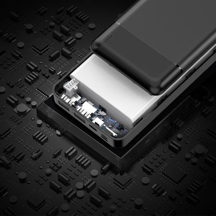 Power Bank 30000 mAh 3,7V nero