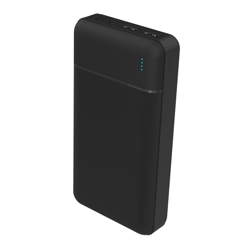 Power Bank 30000 mAh 3,7V nero