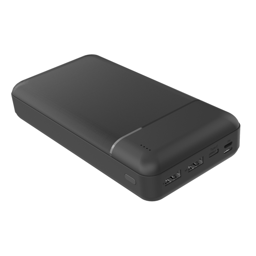 Power Bank 30000 mAh 3,7V nero