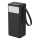 Power Bank 40000 mAh 65W Power Delivery 2xUSB-A + 2xUSB-C con Torcia LED con gancio e magnete e USB-C cavo 1m nero