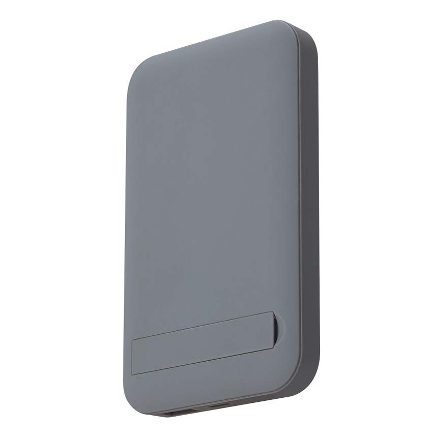 Power Bank magnetico con ricarica wireless Power Delivery 10 000mAh/20W/3,7V grigio