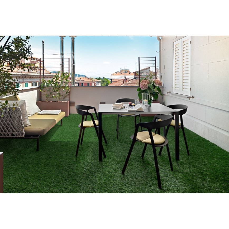 Prato sintetico ALLGREEN 100x500 cm, altezza delle fibre 30 mm, verde