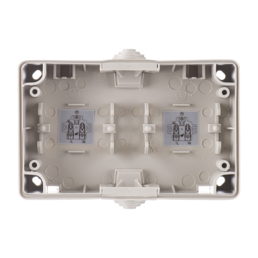 Presa da esterno FRENCH 250V/16A IP44 2Z