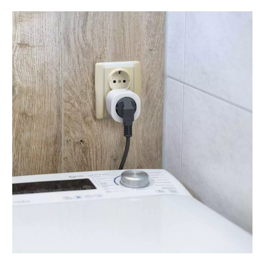 Presa intelligente SCHUKO GoSmart 3680W/230V/16A Wi-Fi Tuya