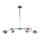 Prezent 14009 - Vetro di ricambio per lampadario BLACK JACK G9 cromo lucido