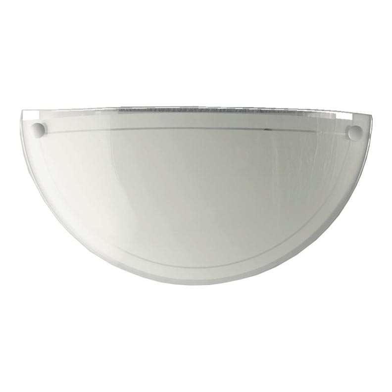 Prezent 1421 NS - Verre de rechange pour applique murale DISC E27 12,5x25 cm blanc