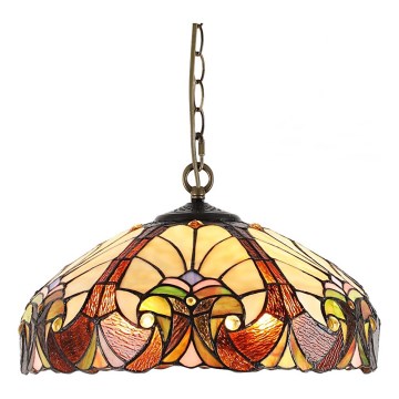 Prezent 1700 - Lustre sur chaîne TIFFANY XX 2xE27/60W/230V