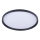 Prezent 17311 - Plafoniera LED ADRA LED/42W/230V + LED/13W 3000/4000/6000K Ø 48,5 cm, nero