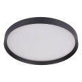 Prezent 17313 - Plafoniera LED dimmerabile MAYSA LED/36W/230V 3000/4000/6000K Ø 39,5 cm nero