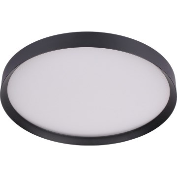 Prezent 17317 - Plafoniera LED dimmerabile MAYSA LED/72W/230V 3000/4000/6000K Ø 77 cm nera