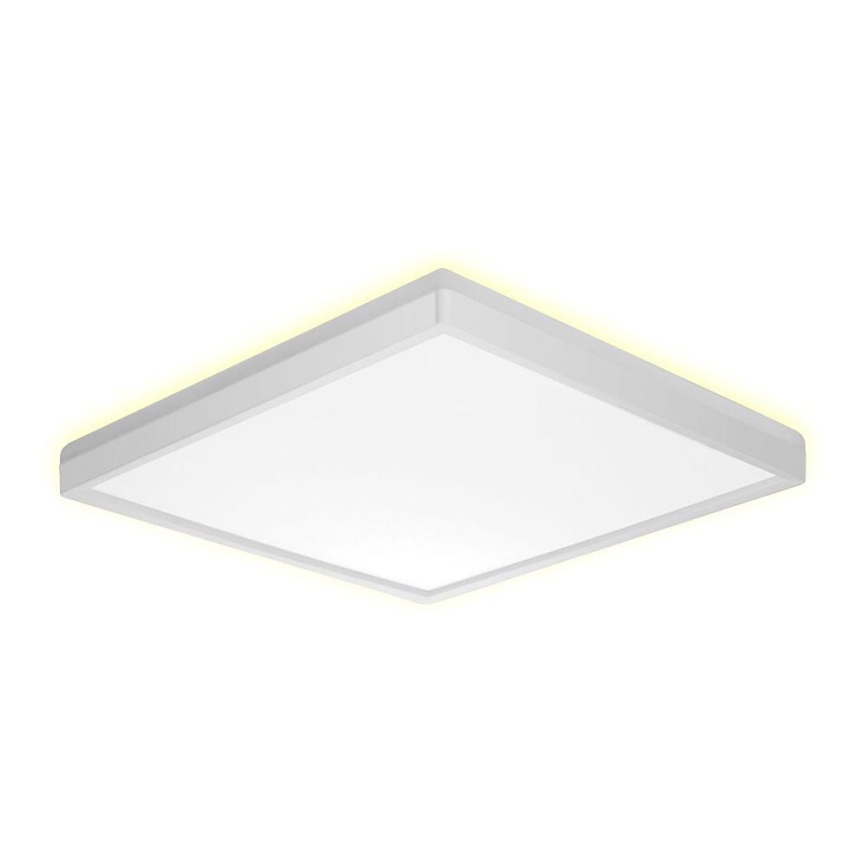 Prezent 27307 - Plafoniera LED da bagno CORDIA SQ LED/18W/230V 3000/6000K IP54 bianco