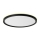 Prezent 27310 - Plafoniera LED da bagno CORDIA LED/12W/230V 3000/6000K IP54 nero