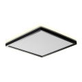 Prezent 27311 - LED-Deckenleuchte für Badezimmer CORDIA SQ LED/12W/230V 3000/6000K IP54 schwarz