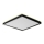 Prezent 27311 - LED-Deckenleuchte für Badezimmer CORDIA SQ LED/12W/230V 3000/6000K IP54 schwarz