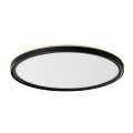 Prezent 27312 - Plafoniera LED da bagno CORDIA LED/18W/230V 3000/6000K IP54 nero