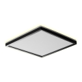 Prezent 27313 -Plafoniera LED da bagno CORDIA SQ LED/18W/230V 3000/6000K IP54 nero