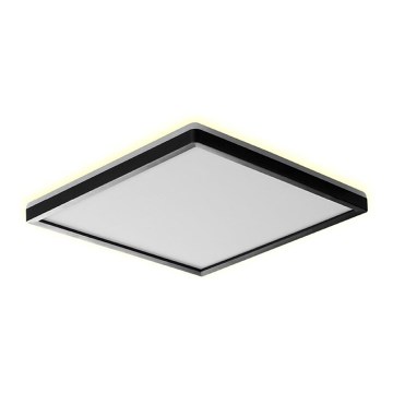 Prezent 27313 -Plafoniera LED da bagno CORDIA SQ LED/18W/230V 3000/6000K IP54 nero