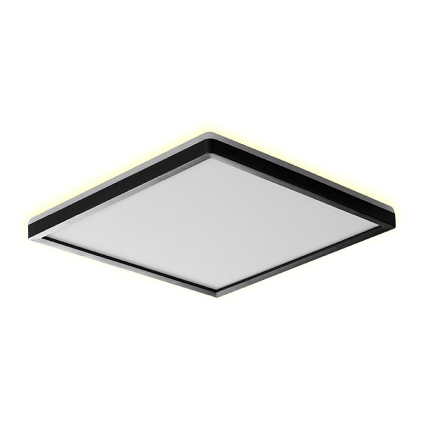 Prezent 27313 -Plafoniera LED da bagno CORDIA SQ LED/18W/230V 3000/6000K IP54 nero