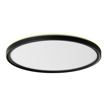 Prezent 27317 - Plafonnier LED pour salle de bains CORDIA, 30W, 230V, 3000–6000K, IP54, Ø 50 cm, noir